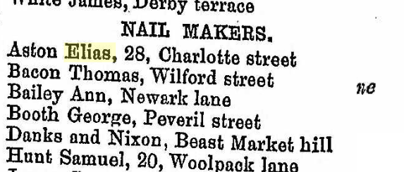 1862 Nottingham
          directory