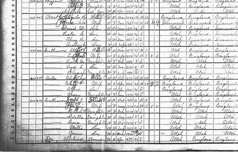 1900 census