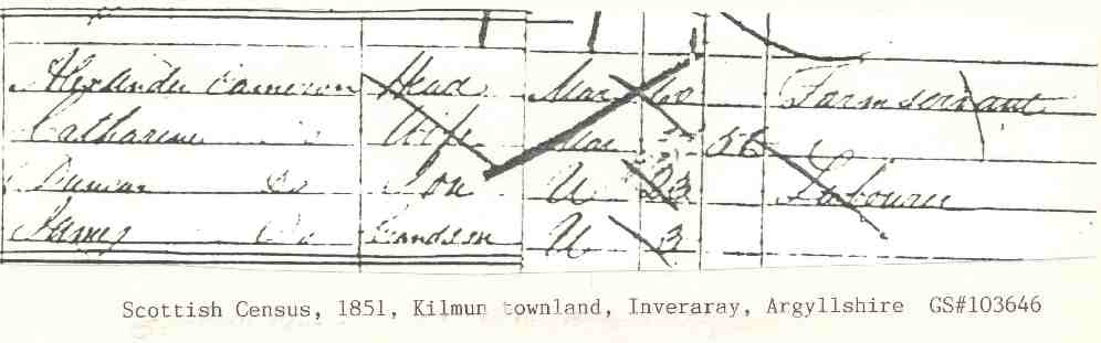 note  in the 1841 census in