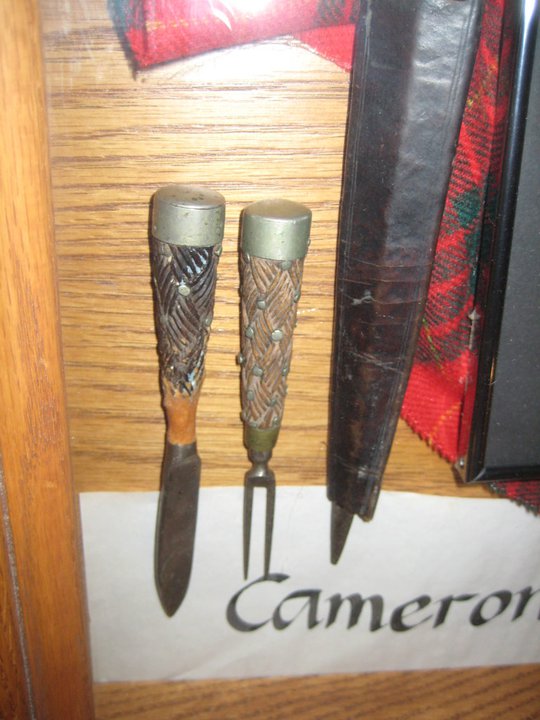 Cameron knife and fork