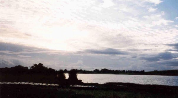 Lough
          Gur sunset