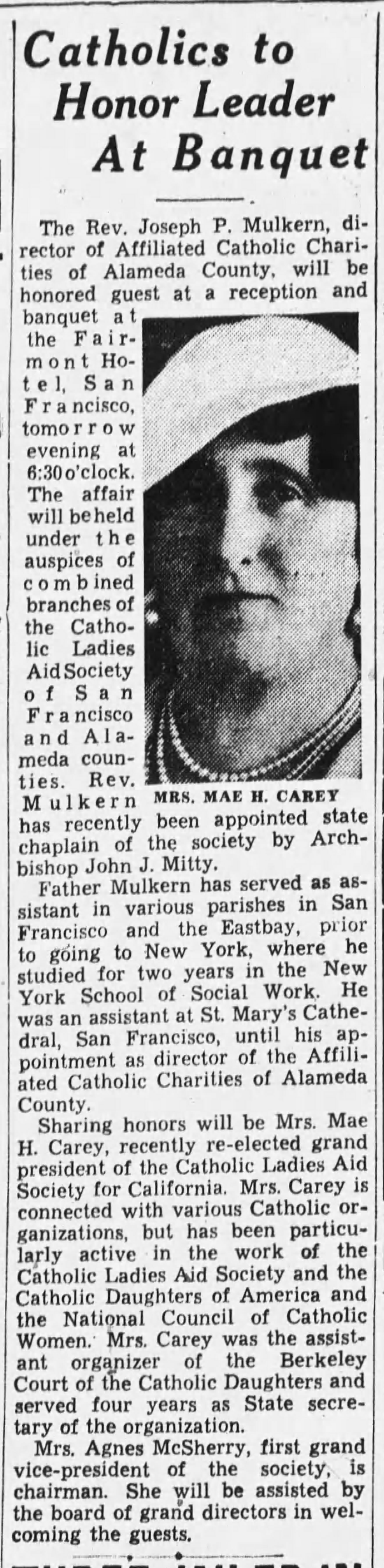 Oakland
        Tribune 14 Oct 1935