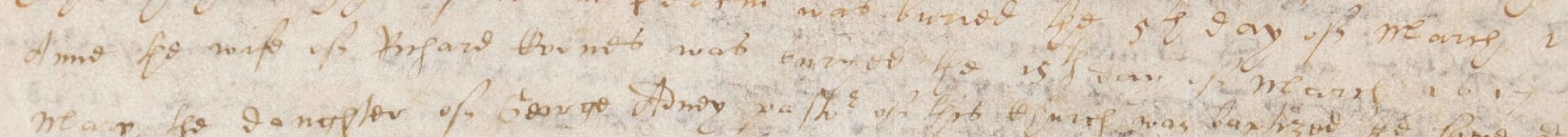 Anne Cornes burial