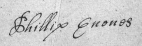 Philip Evans signature