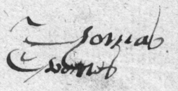 Thomas Evans signature