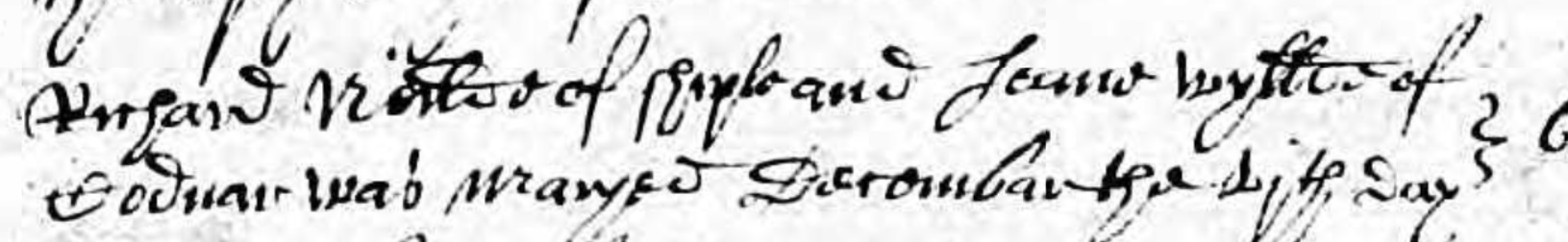 Richard Neild marriage