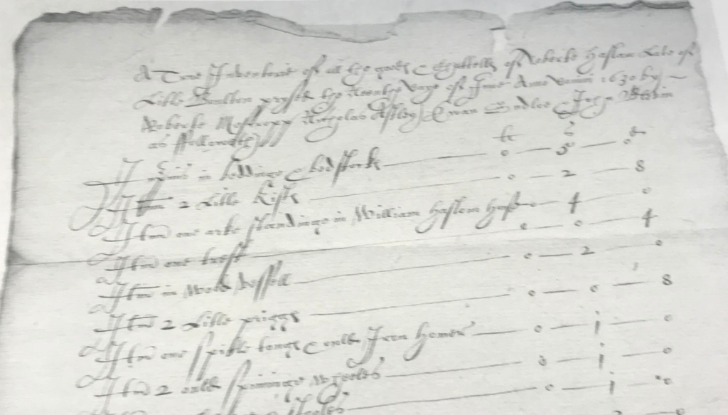 Robert Haslam inventory